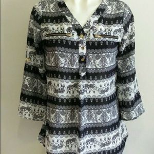 elephant blouse